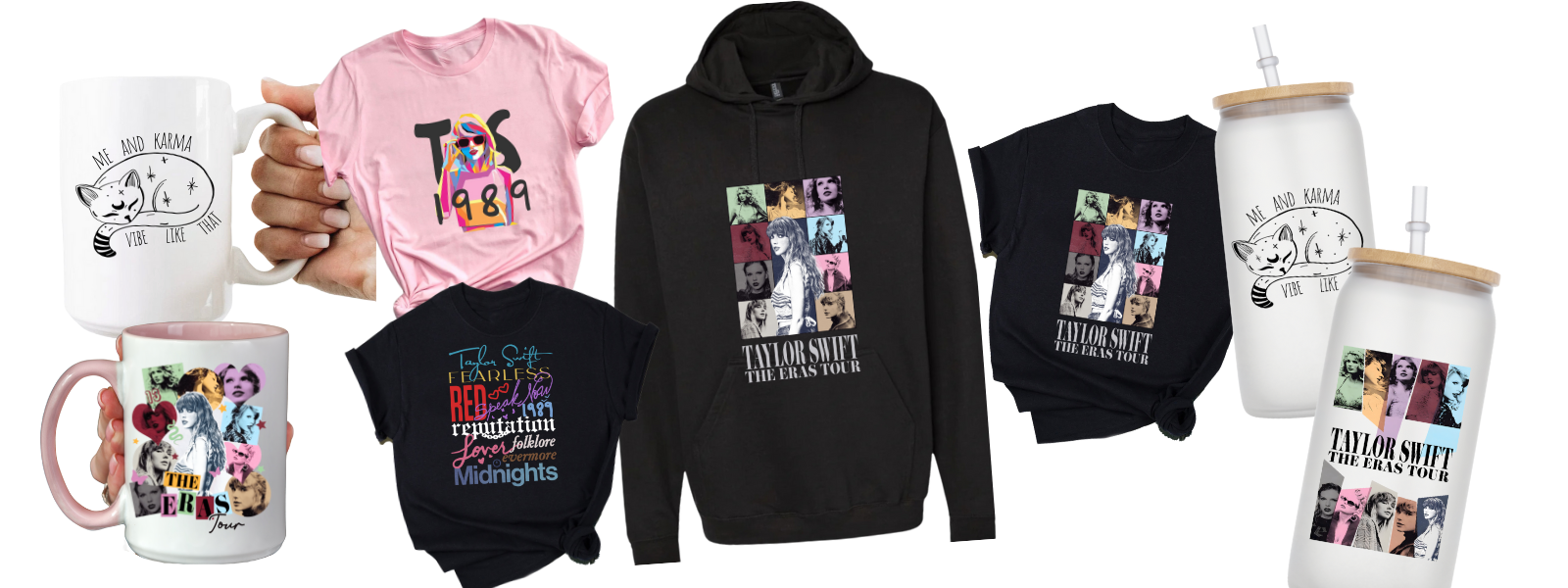 Taylor Swift Shirts, Hoodies and all things merchandise