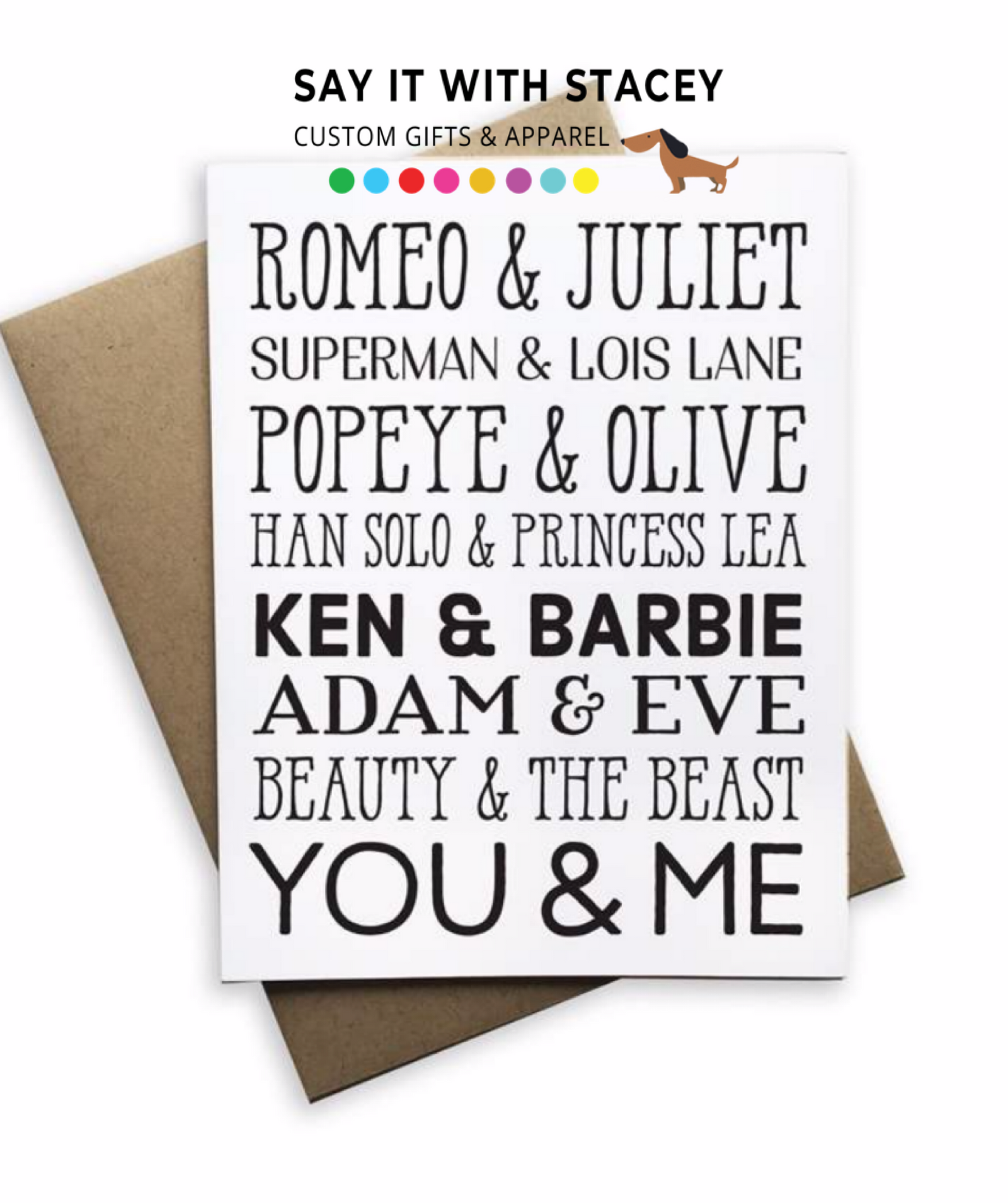 Cards that say how you really feel