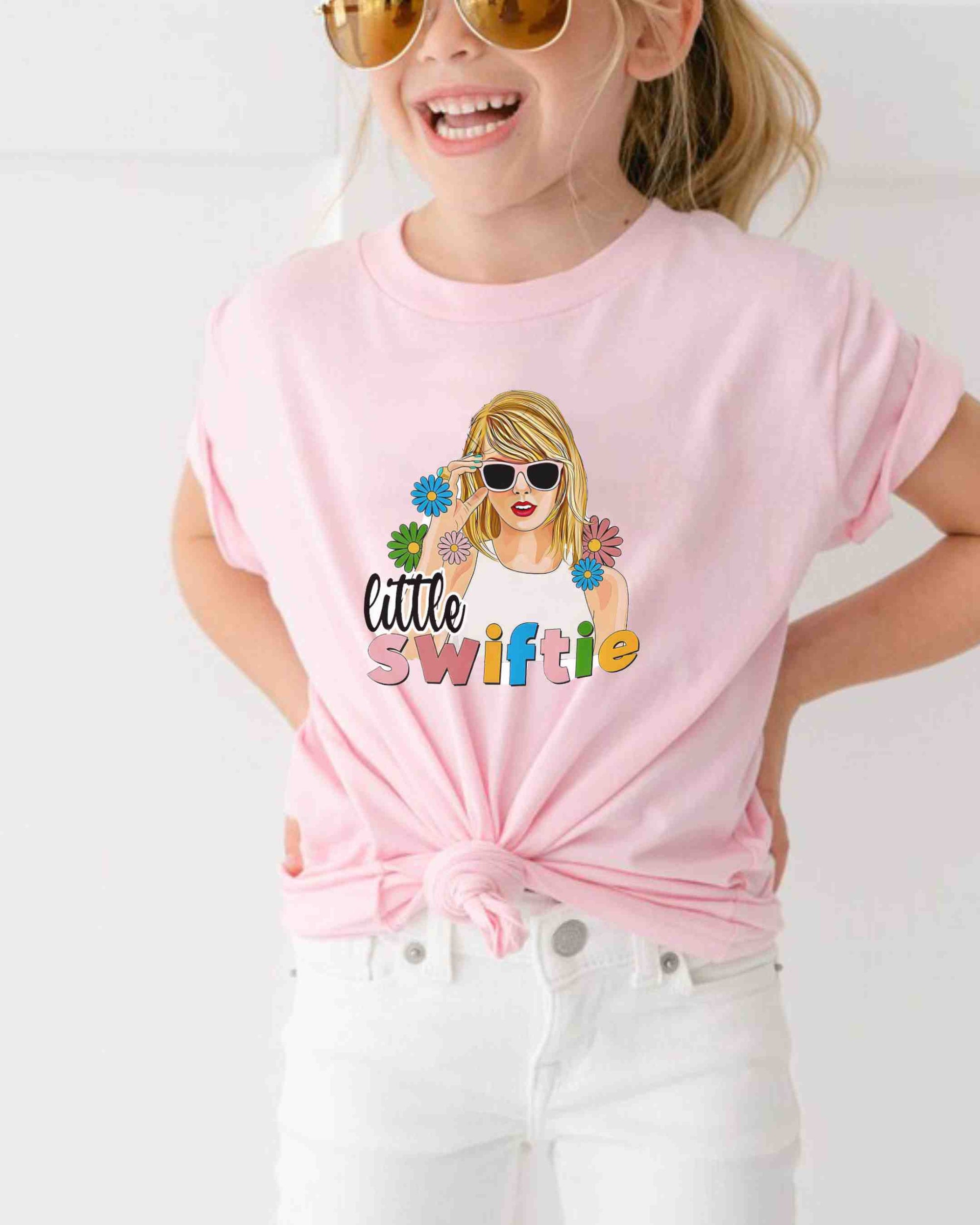 Little Swiftie YOUTH Pink Shirt