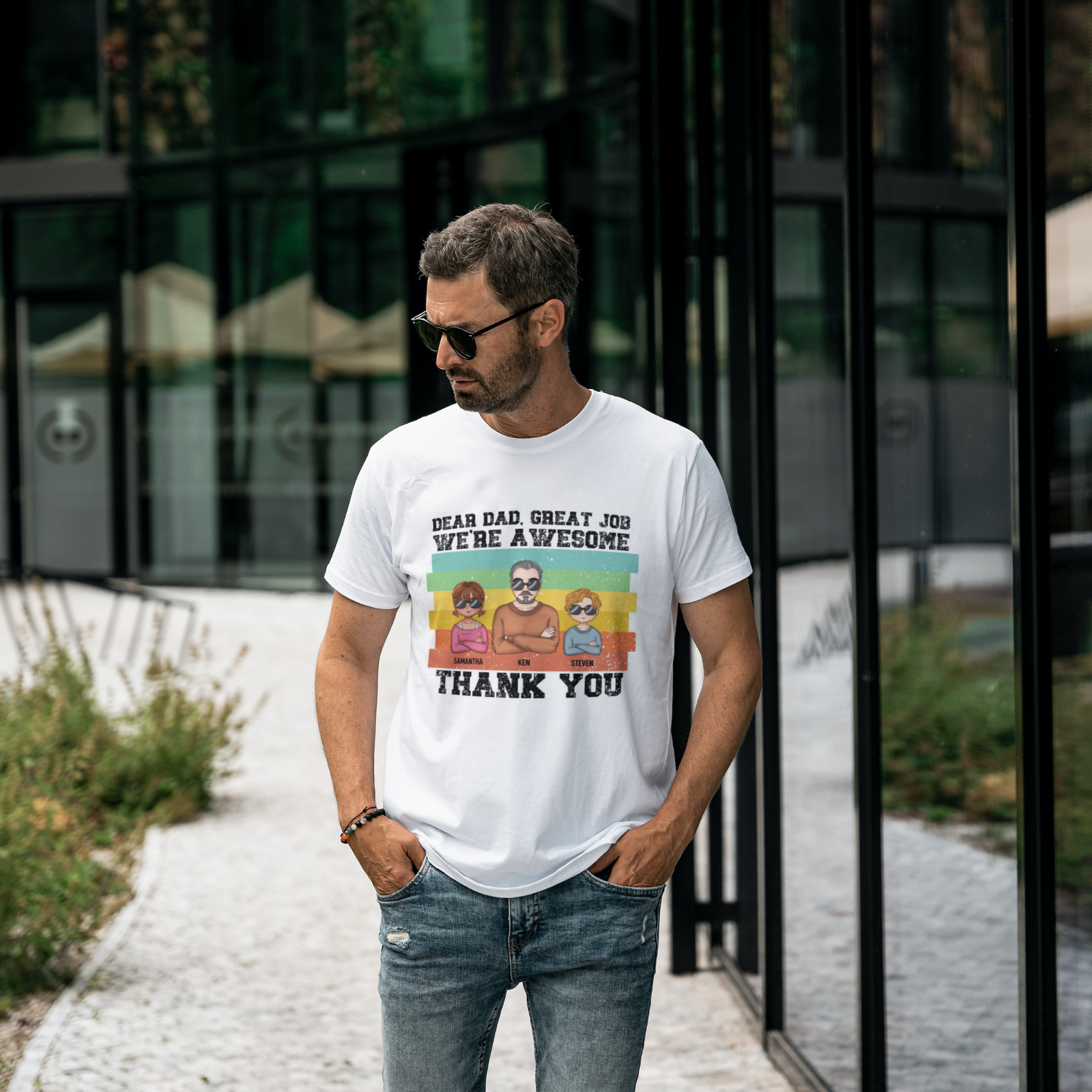 We're Awesome Father's Day T-Shirt