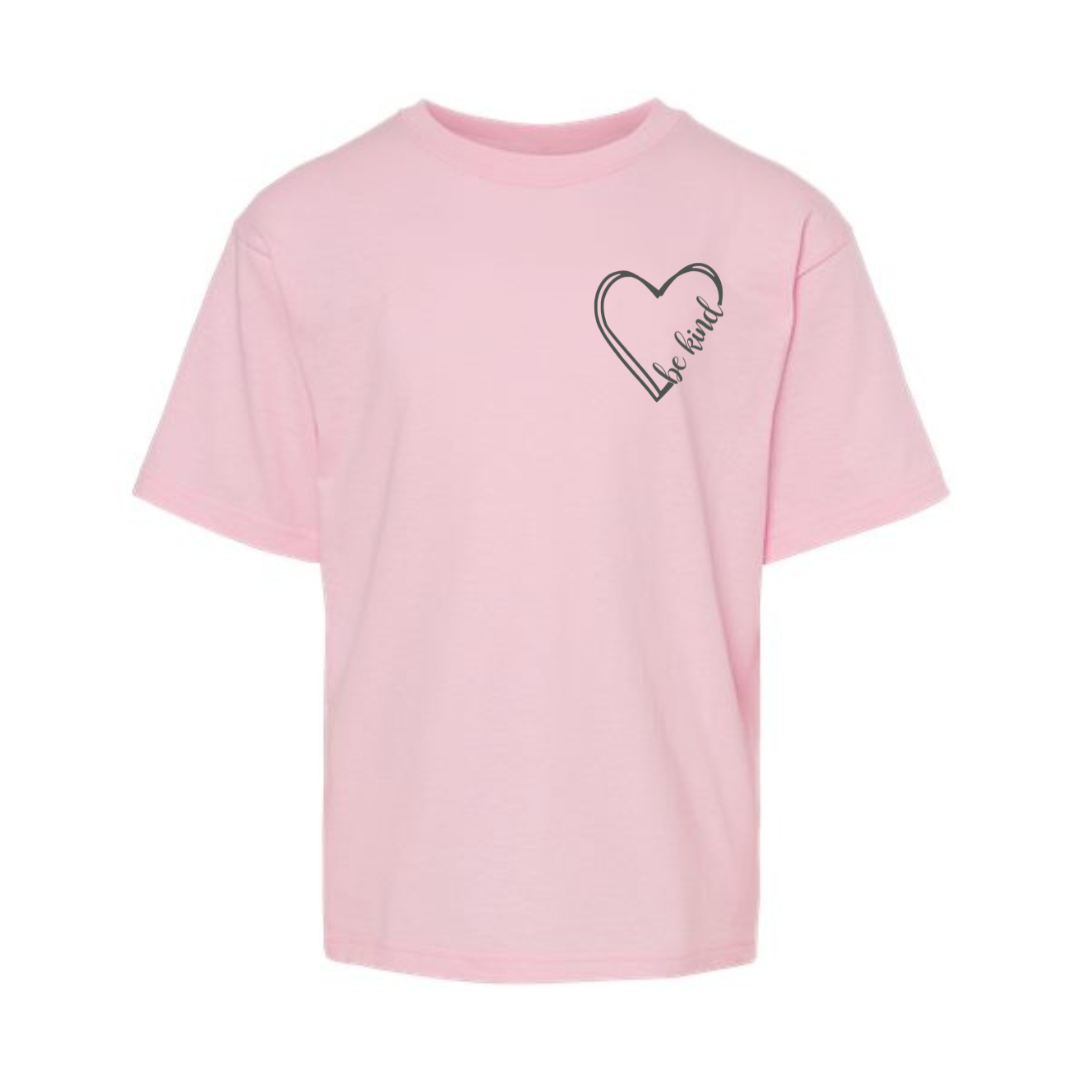 PINK SHIRT DAY 2025 - Be Kind Heart - YOUTH & ADULT