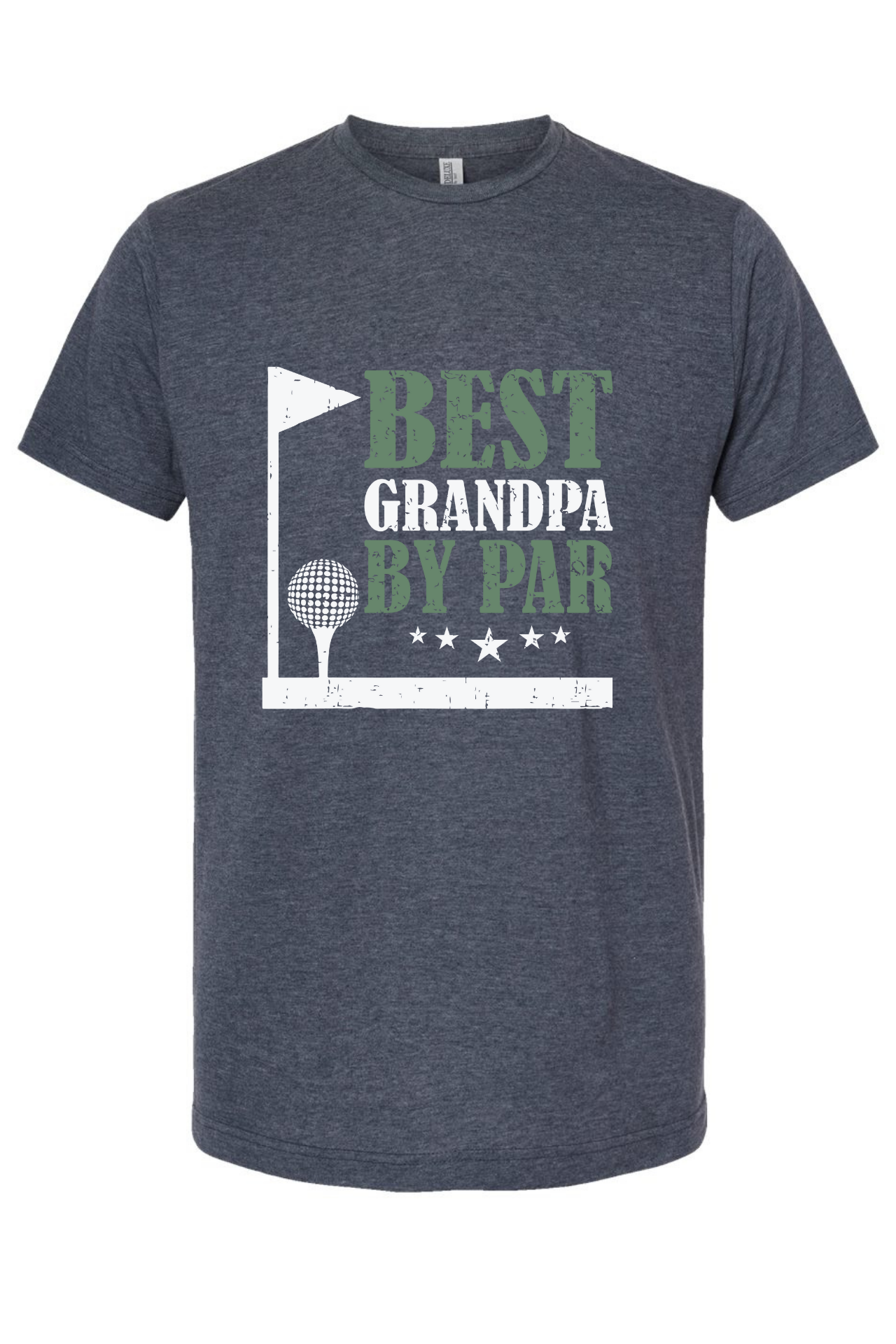 Best Grandpa by Par - deluxe cotton blend tee
