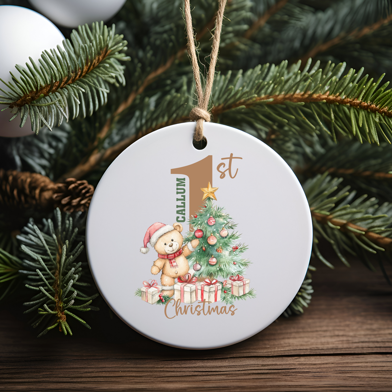 Baby's 1st Christmas Ornament