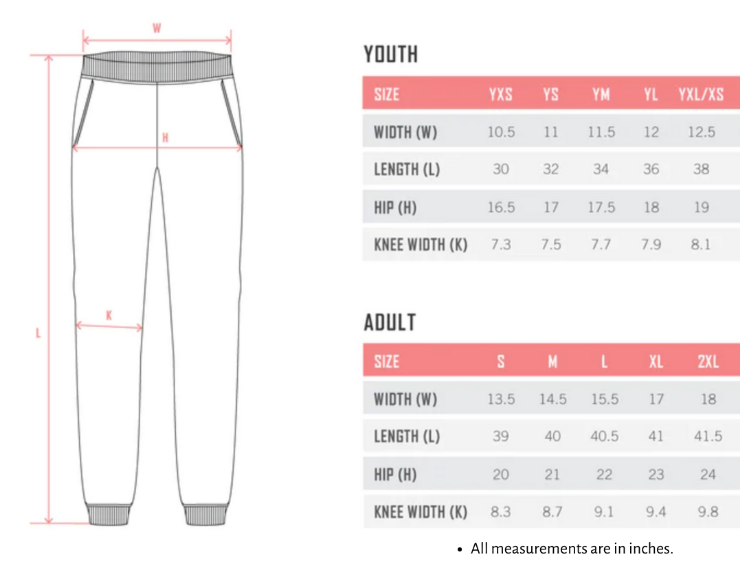 Premium Adult Unisex Sweat Pants - DARK TONES