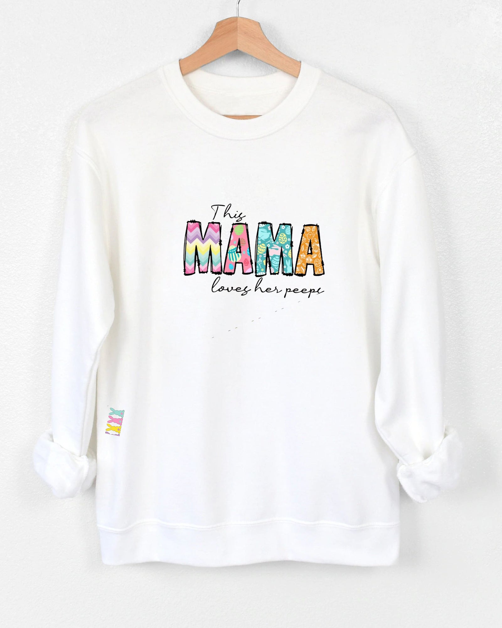 This Mama Loves her Peeps Personalized Sweater