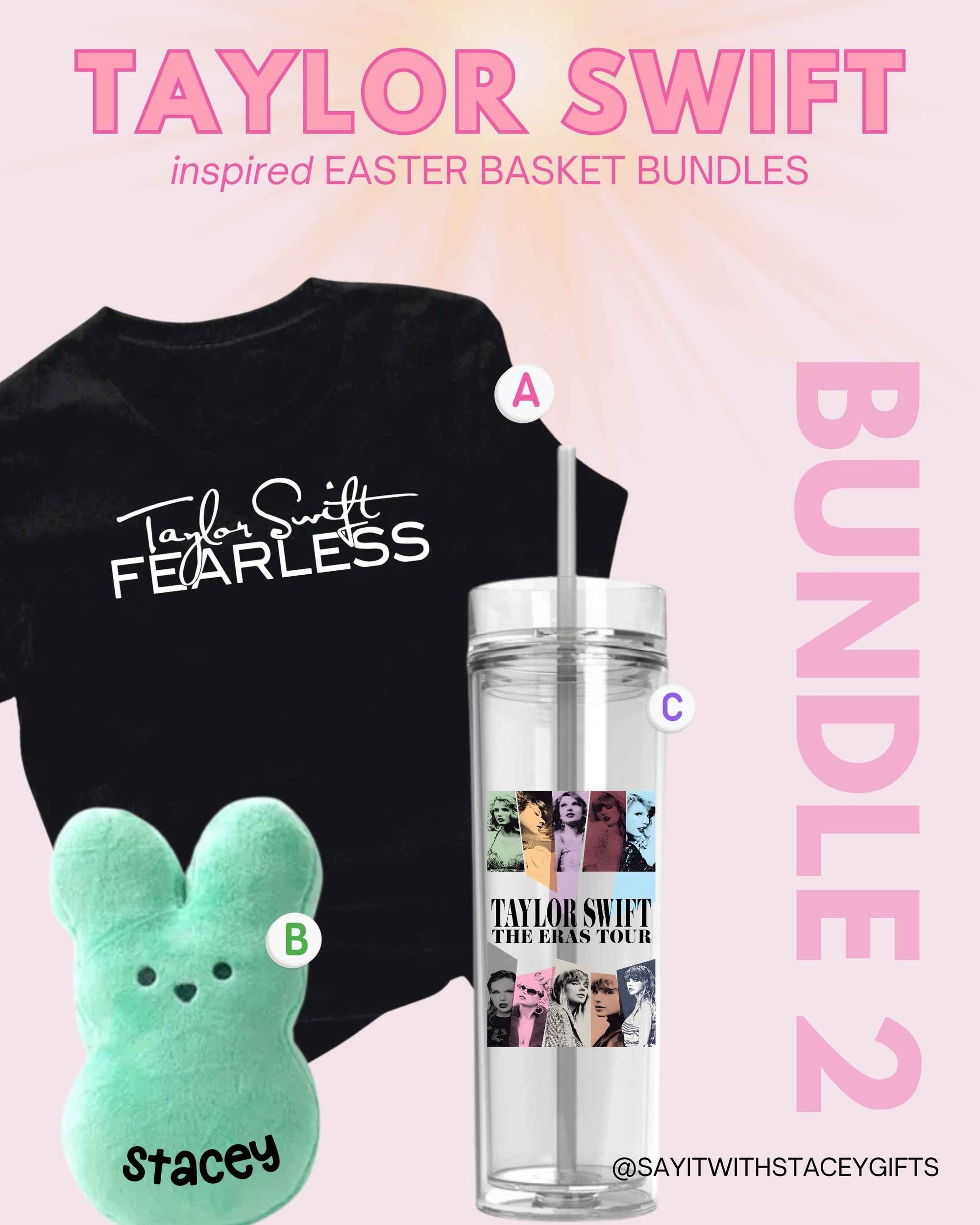 TAYLOR SWIFT Inspired Easter Bundles | 4 Packages to choose from