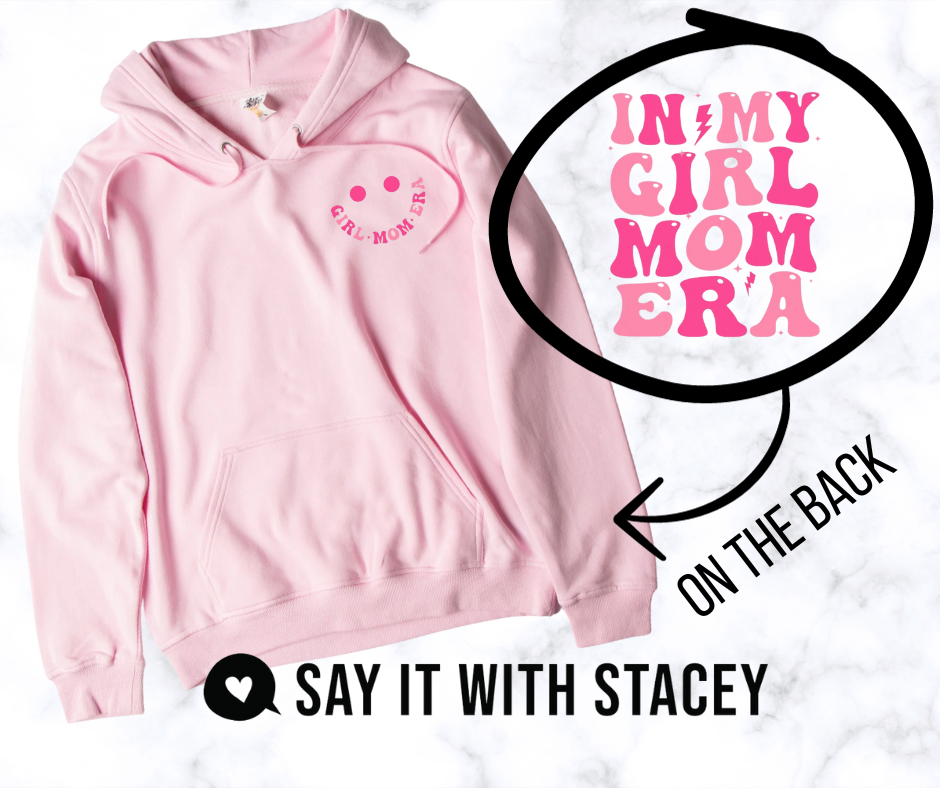 Girl Mom Era Crewneck Sweater or Hoodie