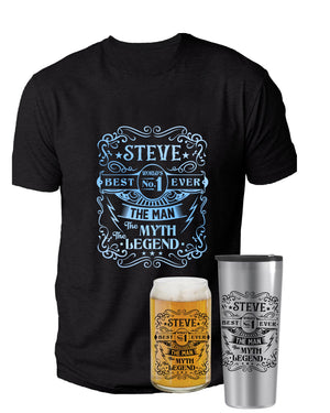 Personalized Shirt + Mug | Opa | Dad | First Name| Papa