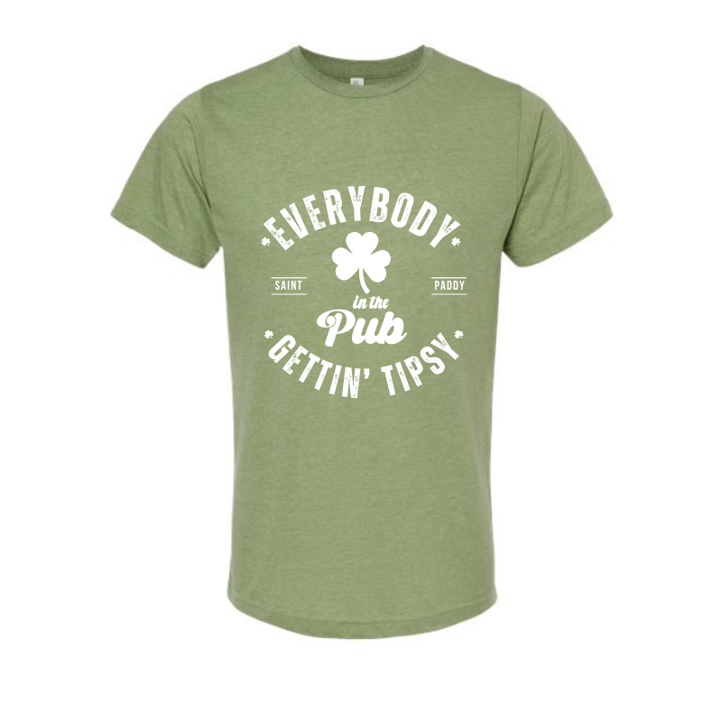 Everybody in the Pub Gettin' Tipsy T-Shirt - St. Patricks Day