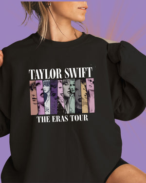 Taylor Swift Eras Crewneck | Adult and Youth