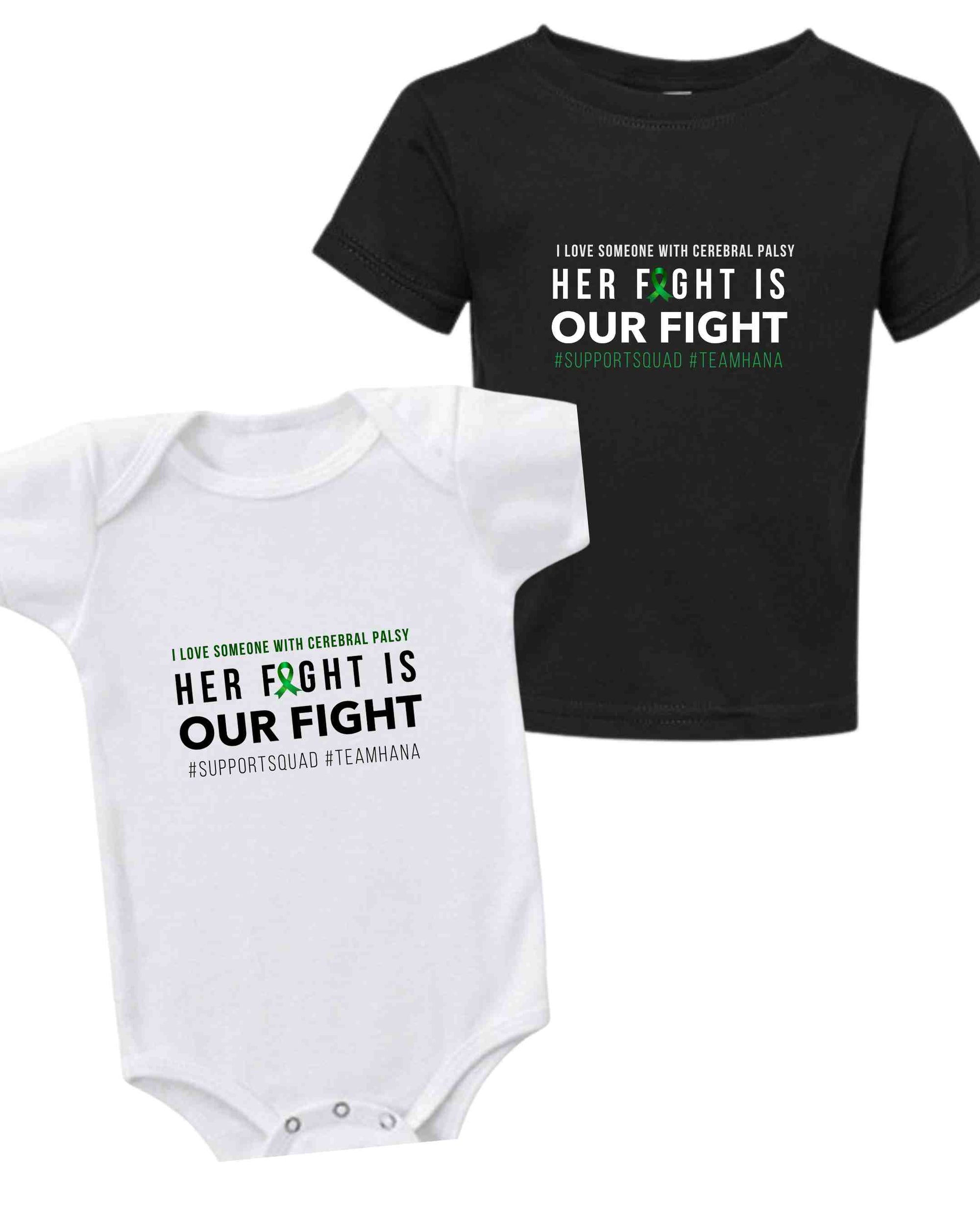 Cerebral Palsy Awareness Day Infant and Shirt Onesies