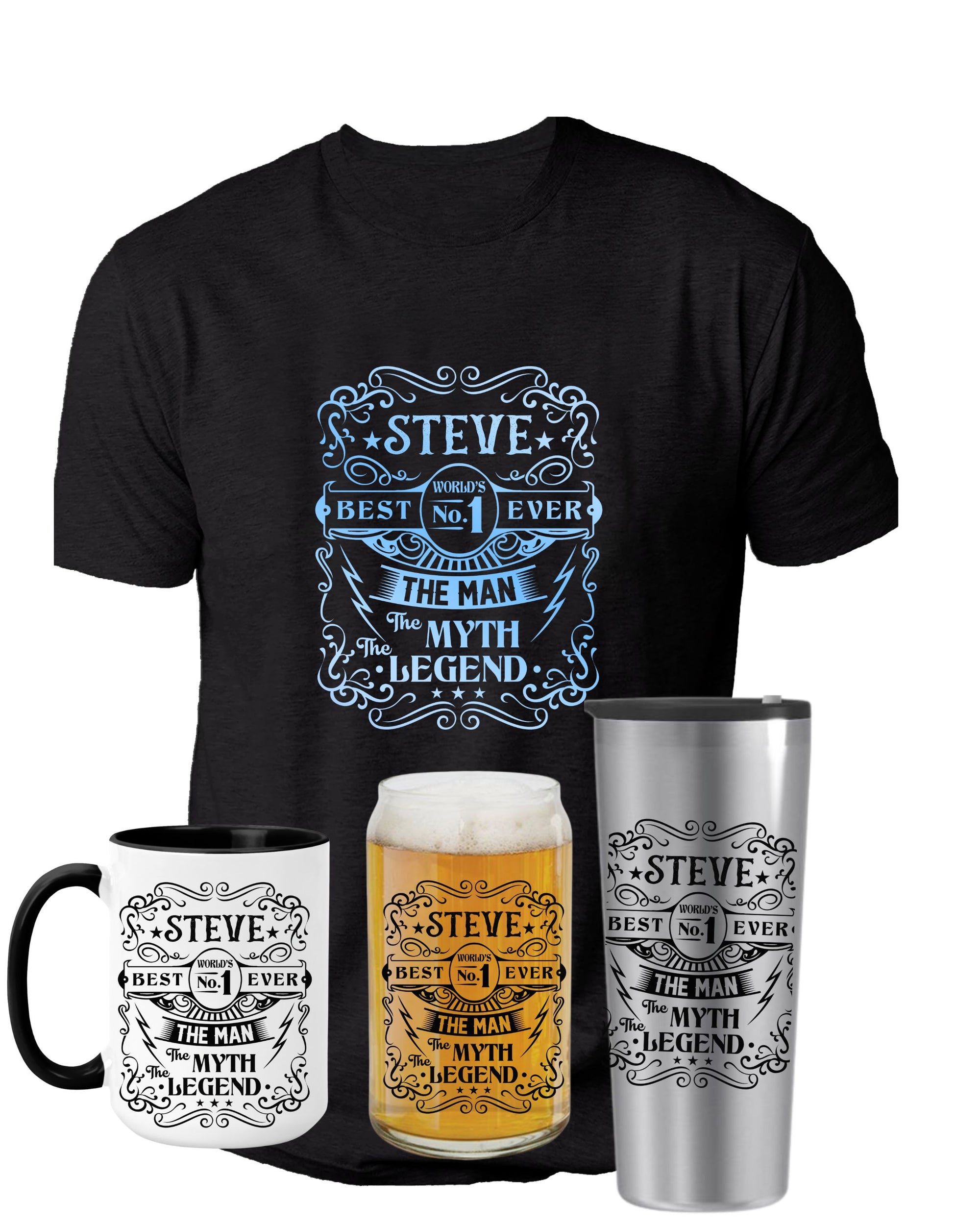 Personalized Shirt + Mug | Opa | Dad | First Name| Papa