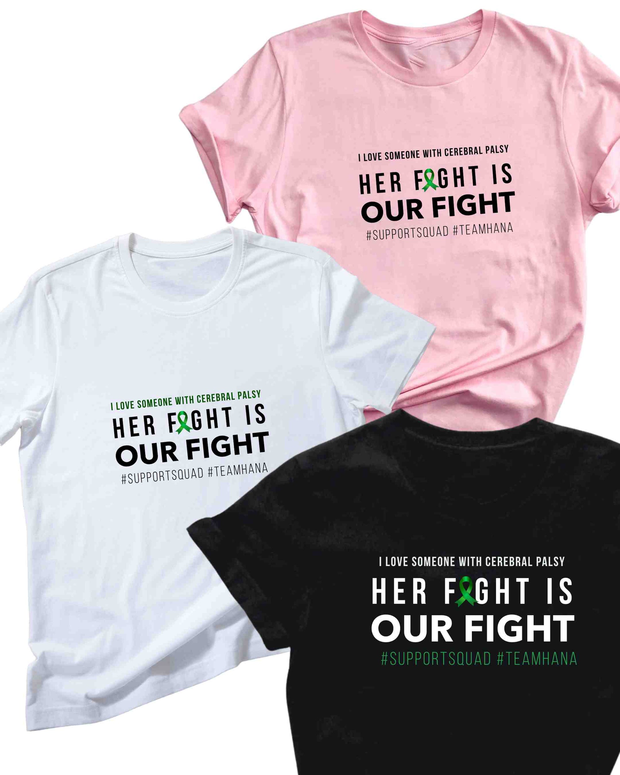 Cerebral Palsy Awareness Day Shirt Support Squad YOUTH AND ADULT