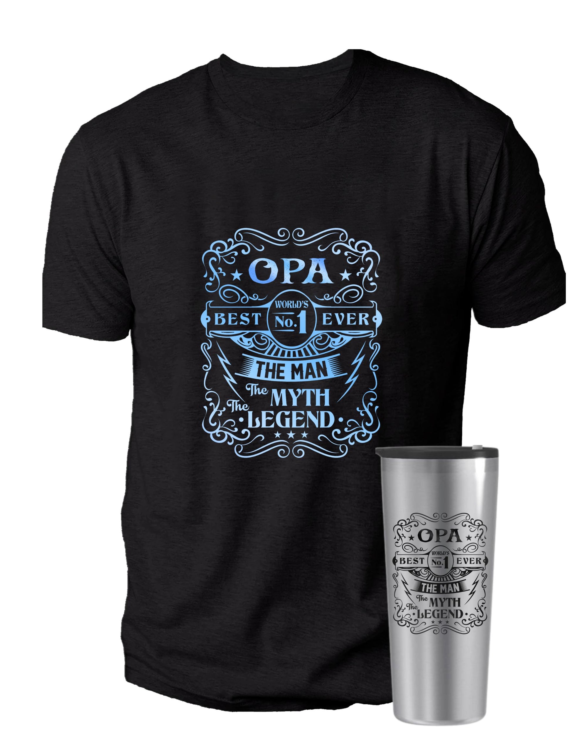 Personalized Shirt + Mug | Opa | Dad | First Name| Papa