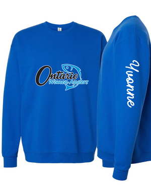 OWA Crewneck Sweater Adult ROYAL BLUE