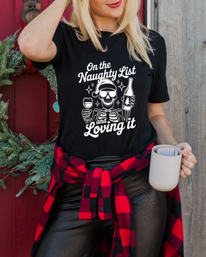 Christmas Shirts - Naughty List Edition