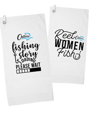 Ontario Women Anglers Fishing Towel