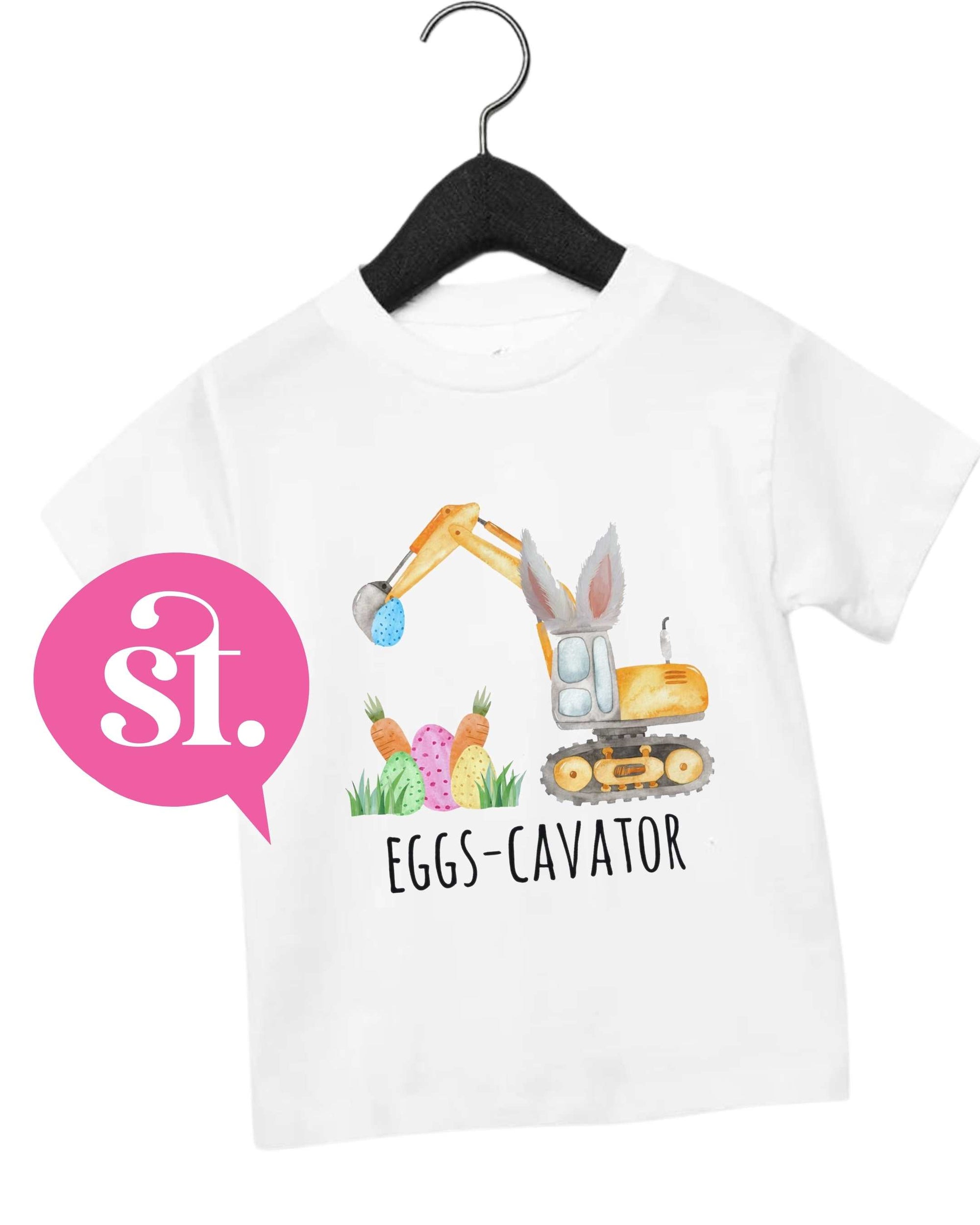 Eggscavator Easter Shirt