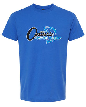 Ontario Women Anglers Fine Jersey Knit T-shirts - Unisex Style