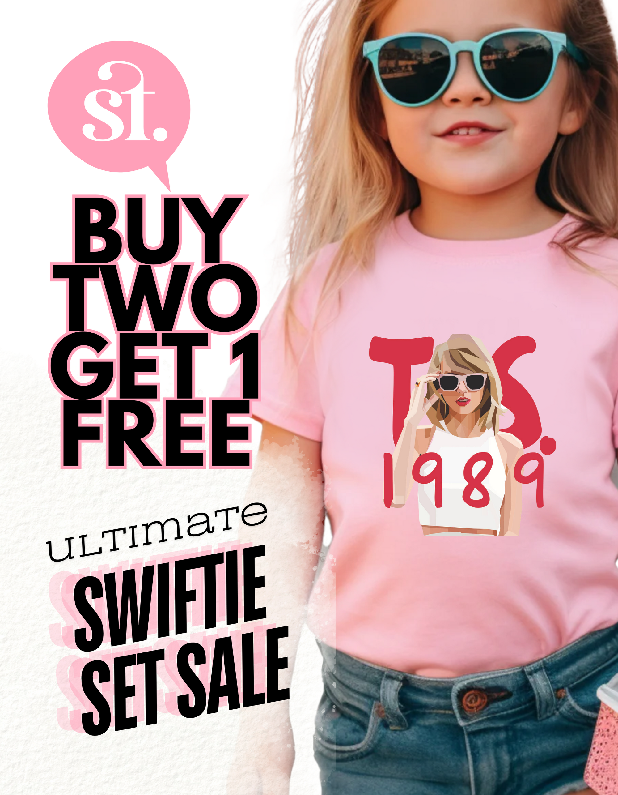 Taylor Swift T-Shirt Bundle YOUTH