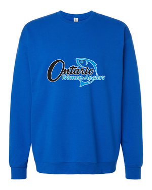 OWA Crewneck Sweater Adult ROYAL BLUE