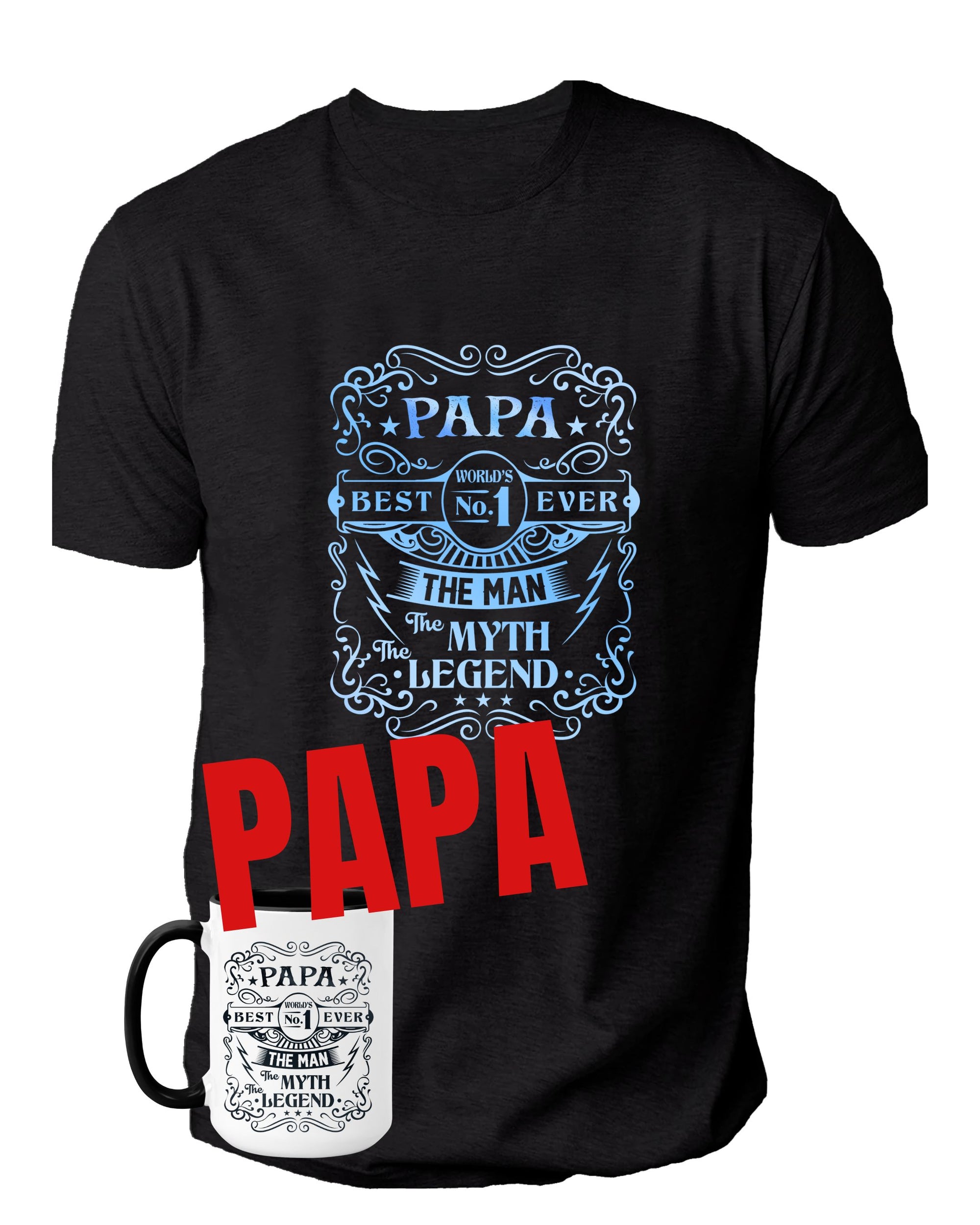 Personalized Shirt + Mug | Opa | Dad | First Name| Papa