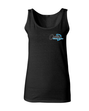 Ontario Women's Anglers Black Tank Top - Unisex and Ladies Fit Available