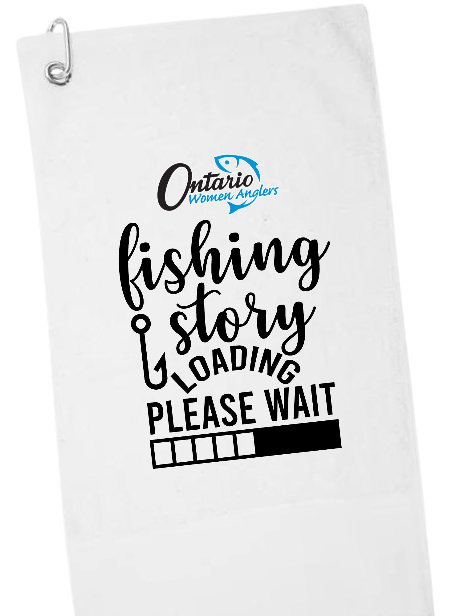 Ontario Women Anglers Fishing Towel