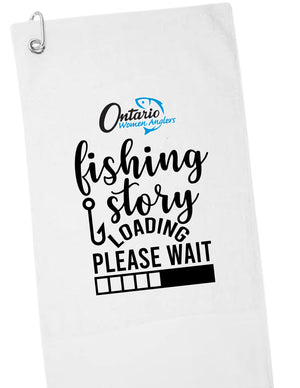 Ontario Women Anglers Fishing Towel