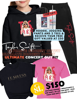 Taylor Swift YOUTH Hoodie + Sweatpants Ultimate Concert Outfit!