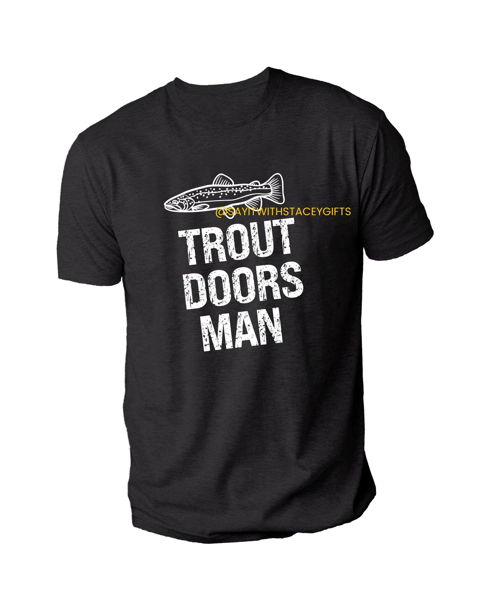 TROUT DOORS MAN TSHIRT