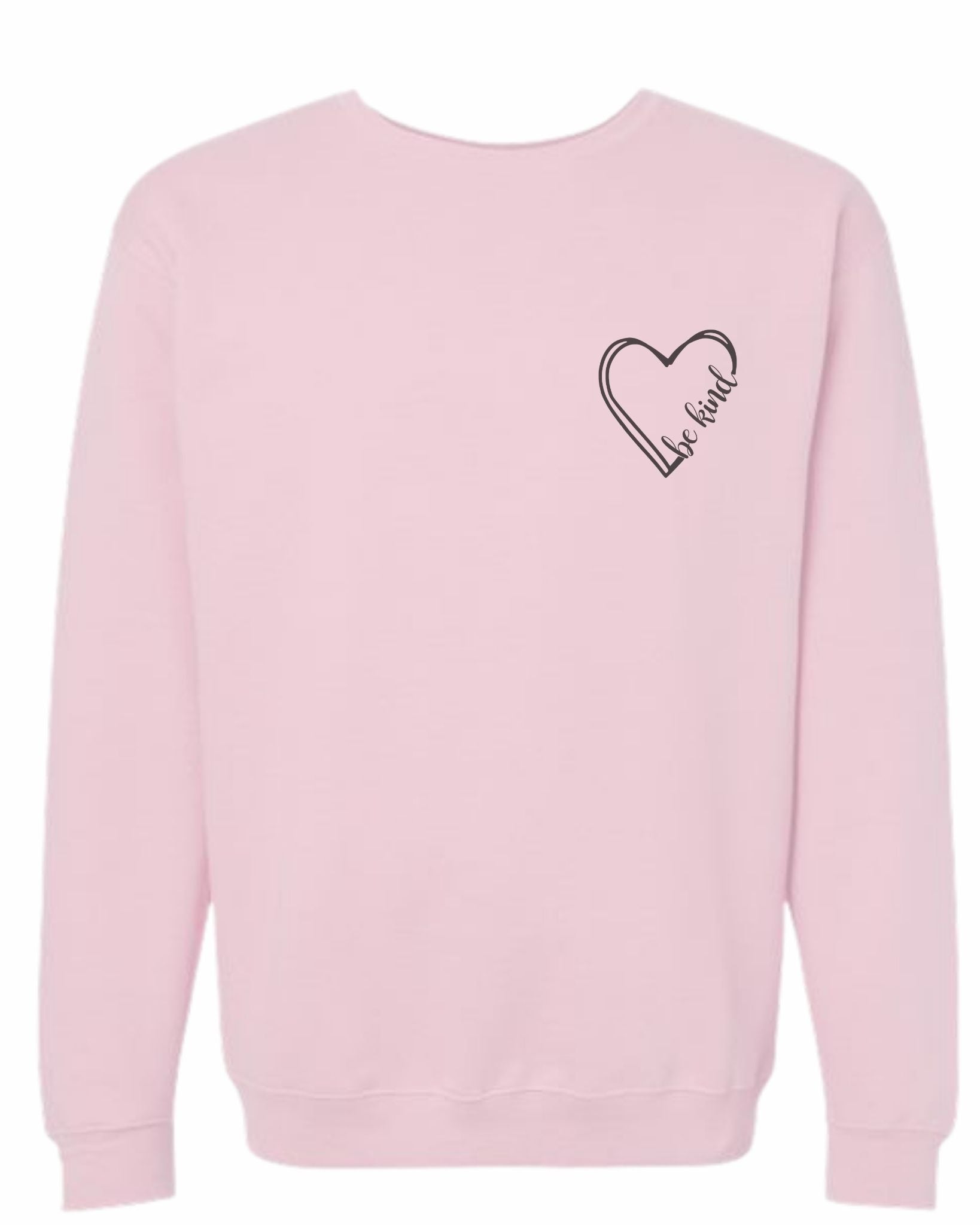 Be Kind ADULT Pink Hoodie or Crewneck {PINK SHIRT DAY}