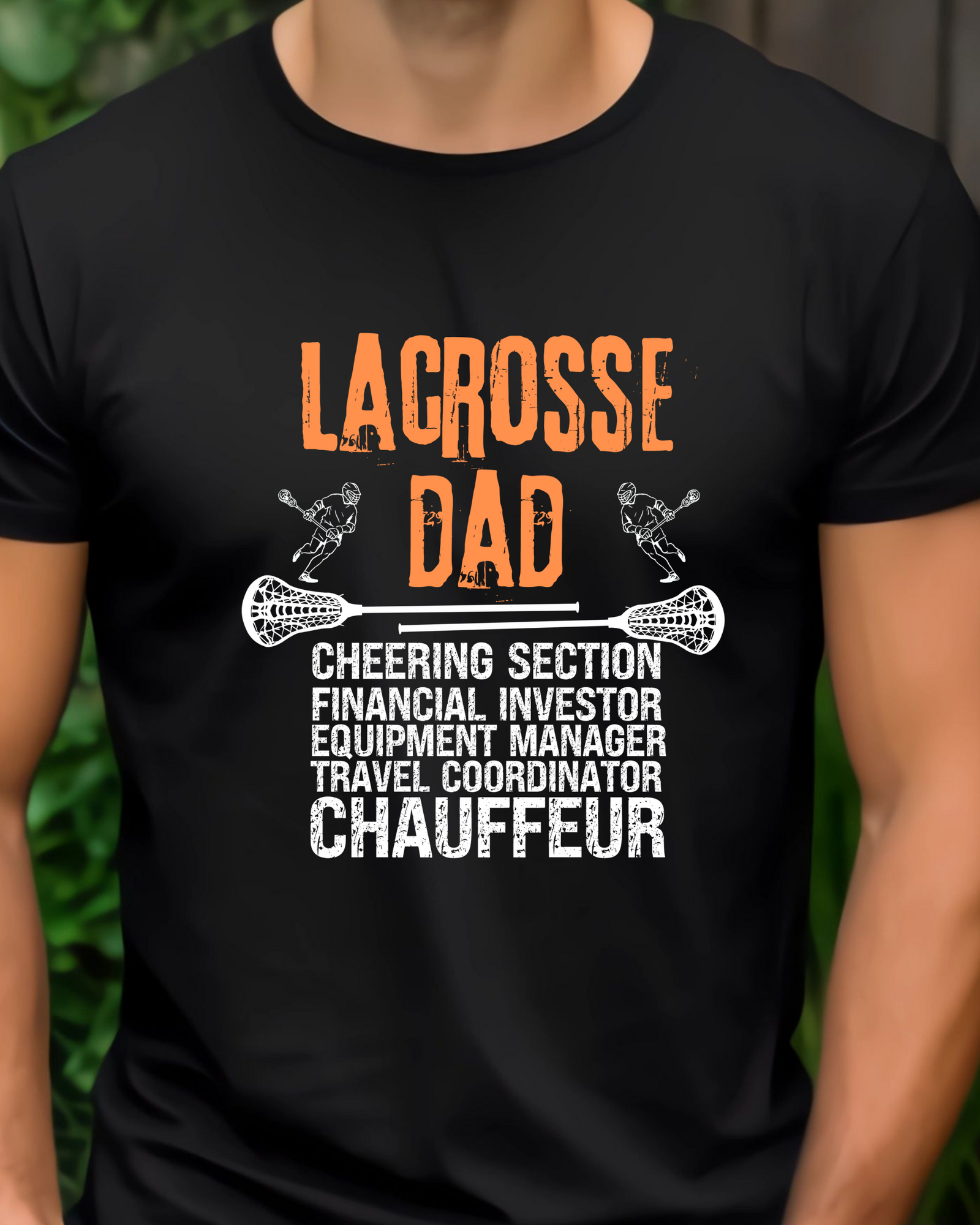 Lacrosse Dad Premium Quality | T-Shirt | Hoodie | Crewneck