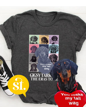 Adult Personalized Taylor Swift Eras Crewneck Sweater Tee (People | Dogs | Pets)