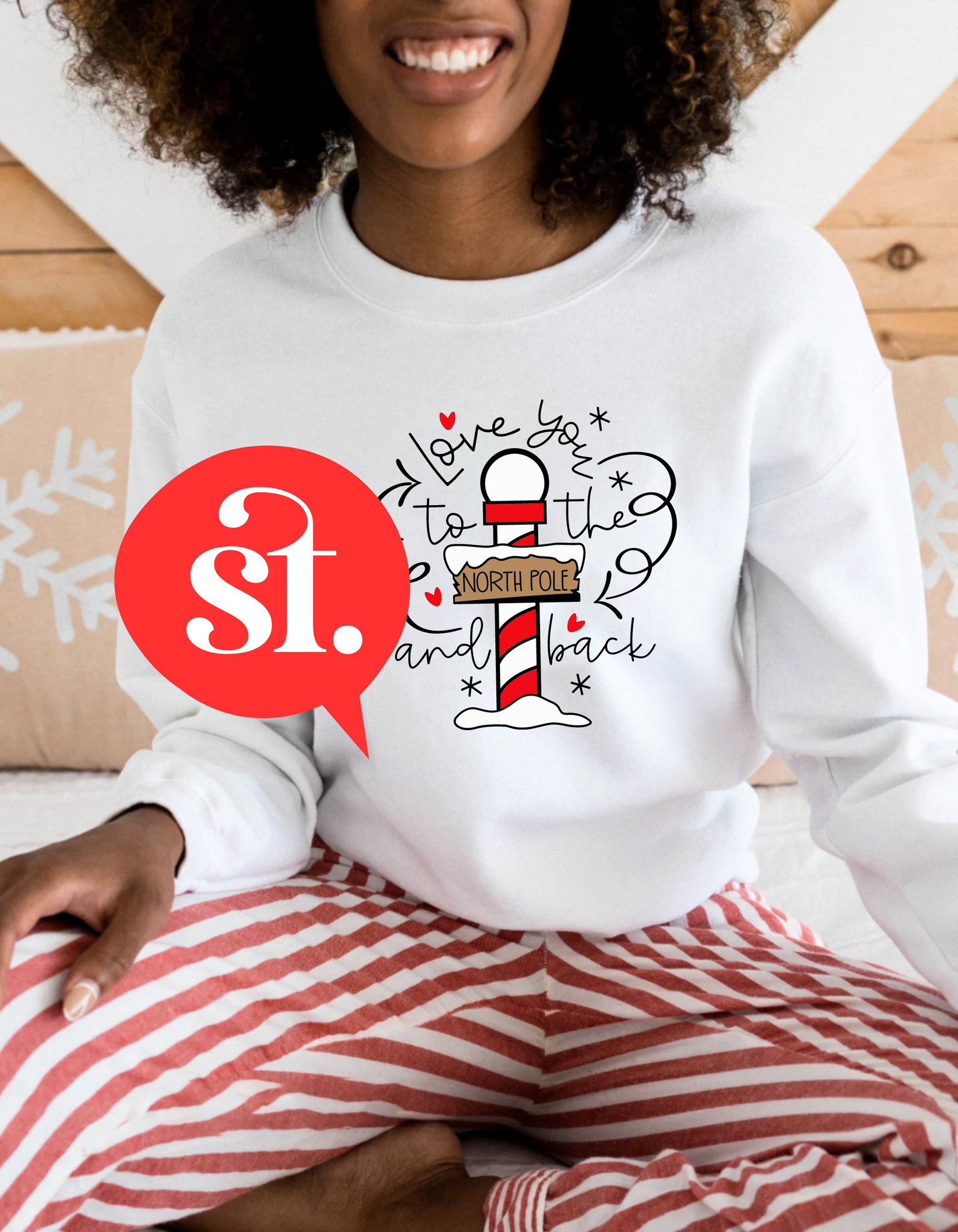 Love you to the Moon and Back Crewneck Sweater