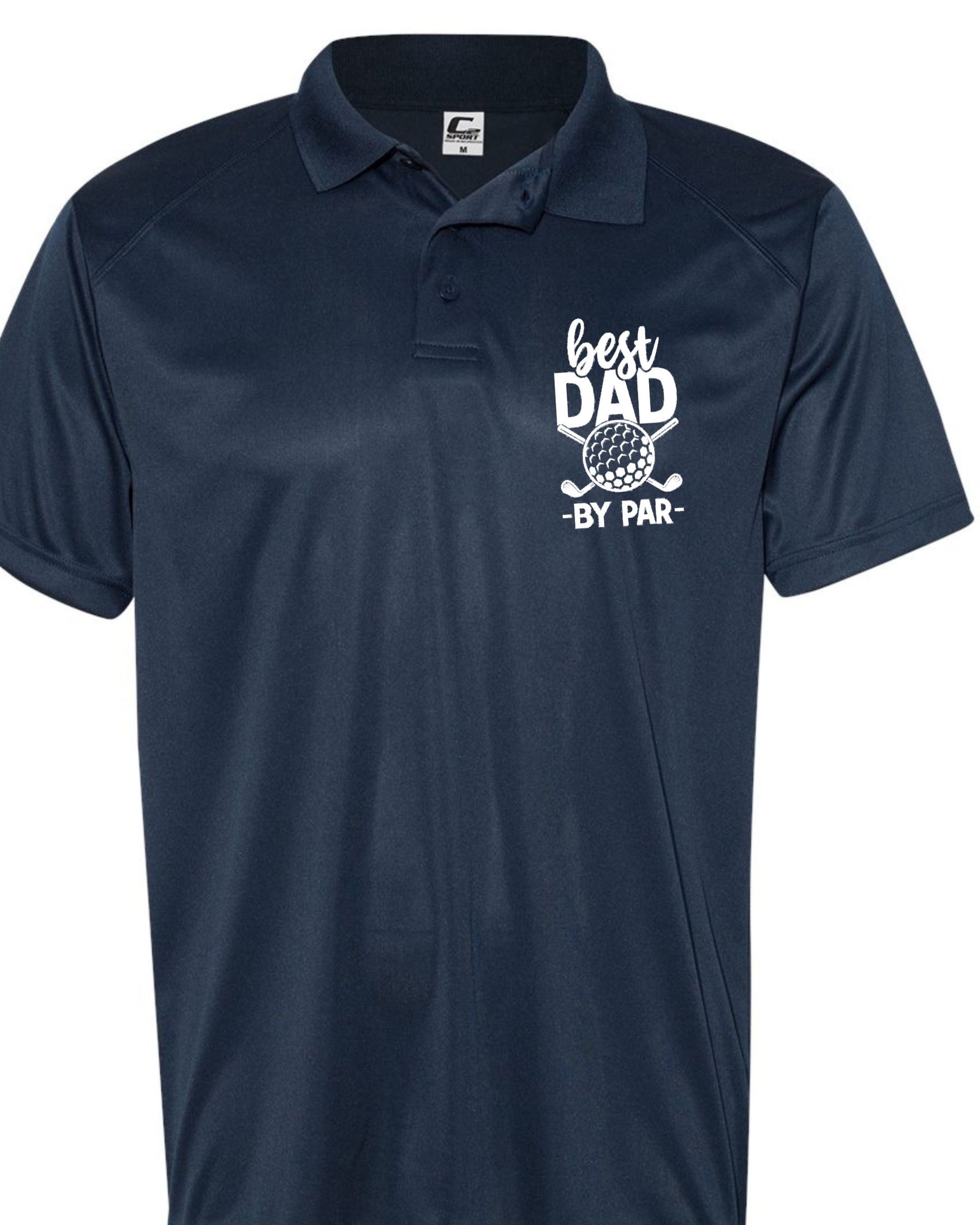 Best Dad by Par – Performance Golf Polo for Father’s Day