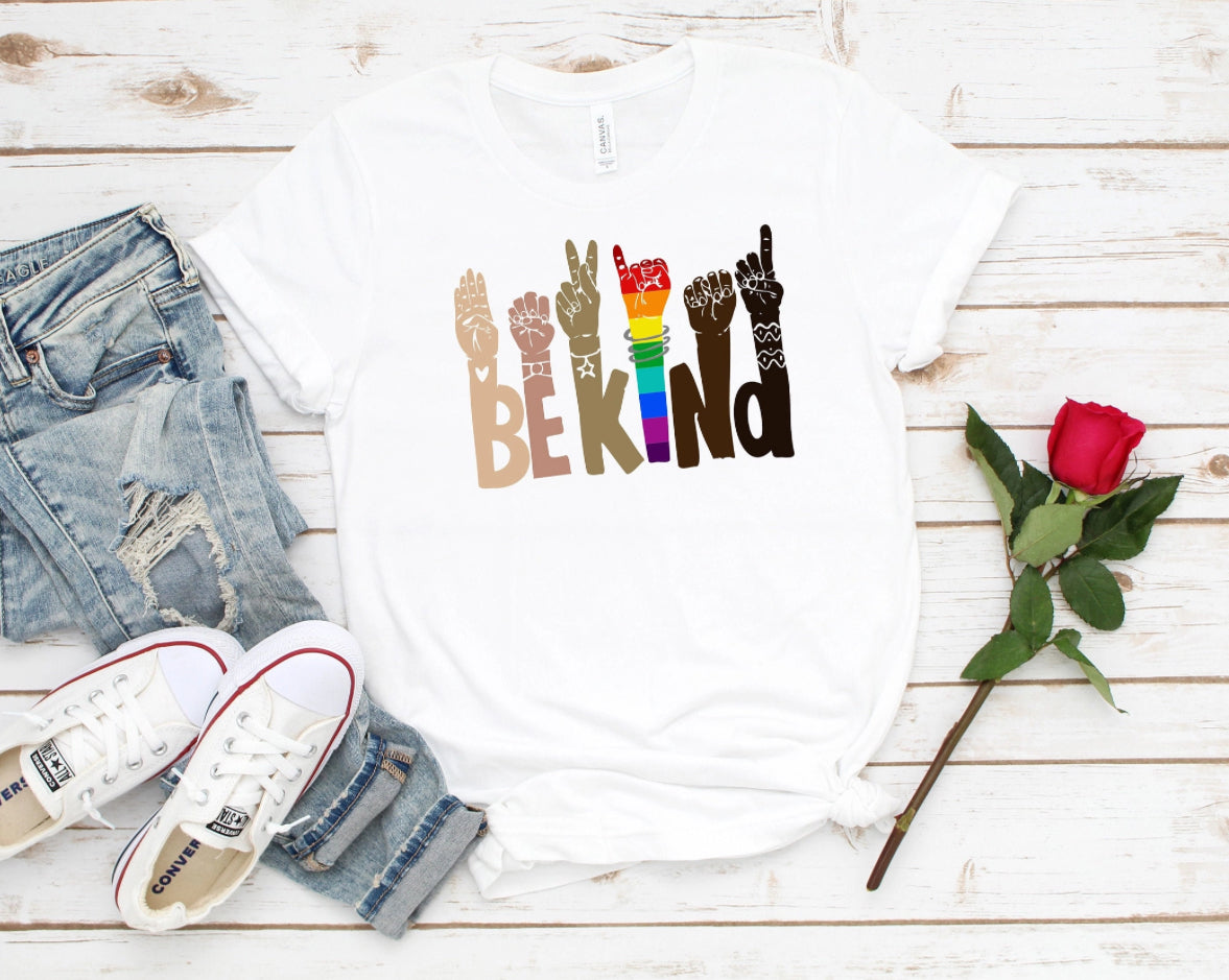 Be Kind Inclusive, BIPOC Shirt, Hoodie or Crewneck