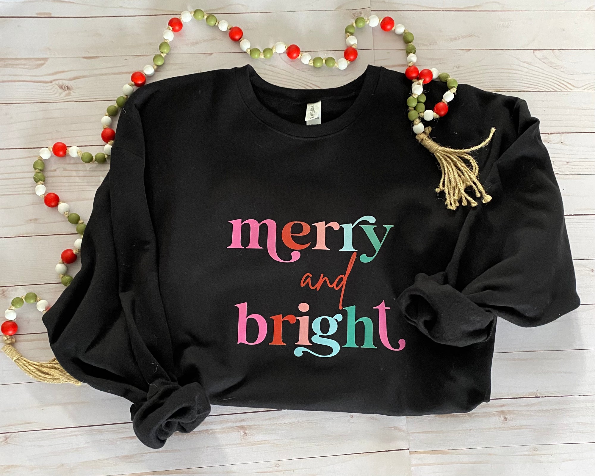 Merry & Bright Crewneck Sweaters
