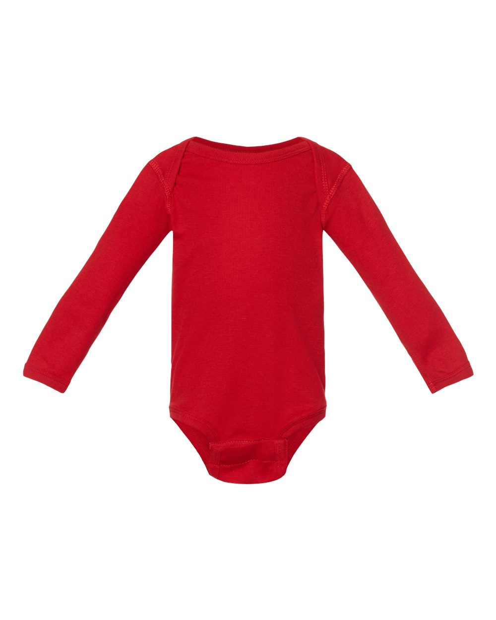 Design your own custom onesie - LONG Sleeve 0-18M Black, White, Red and Grey