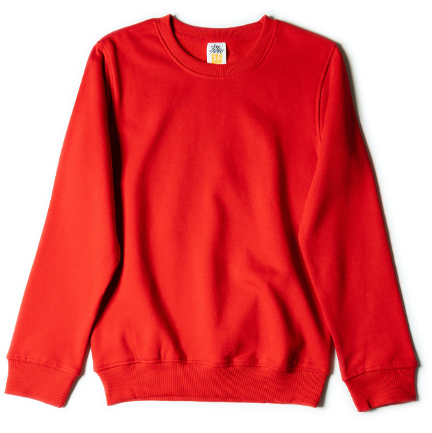 Design your own Premium Quality Crewneck - Primary Colours [Red, Orange, Kelly Green, Royal Blue]