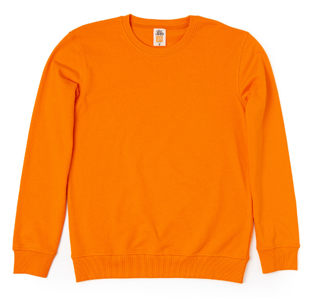 Design your own Premium Quality Crewneck - Primary Colours [Red, Orange, Kelly Green, Royal Blue]