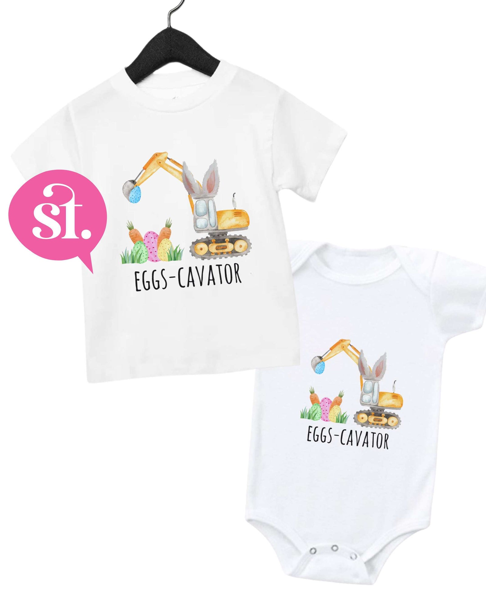 Eggscavator Easter Shirt