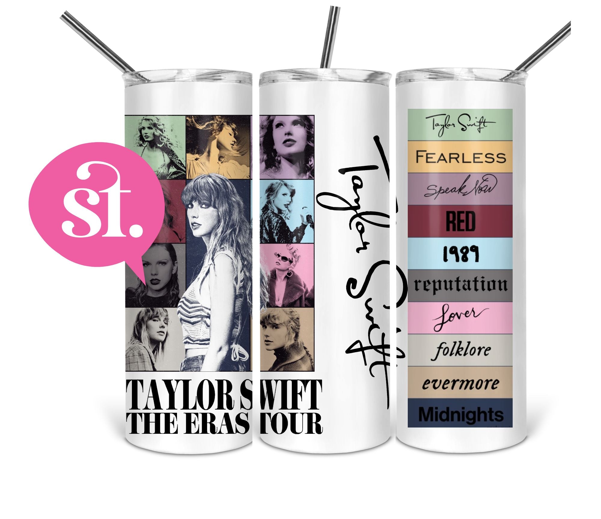Taylor Swift Tumbler, 20oz Skinny Tumbler, Hot/Cold Tumbler, Tumbler with  Straw, Gift For Her, Tumbler