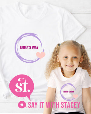 Sponsor Emma's Way Event - TShirt Sponsor (Net proceeds to Support Emma's Way)