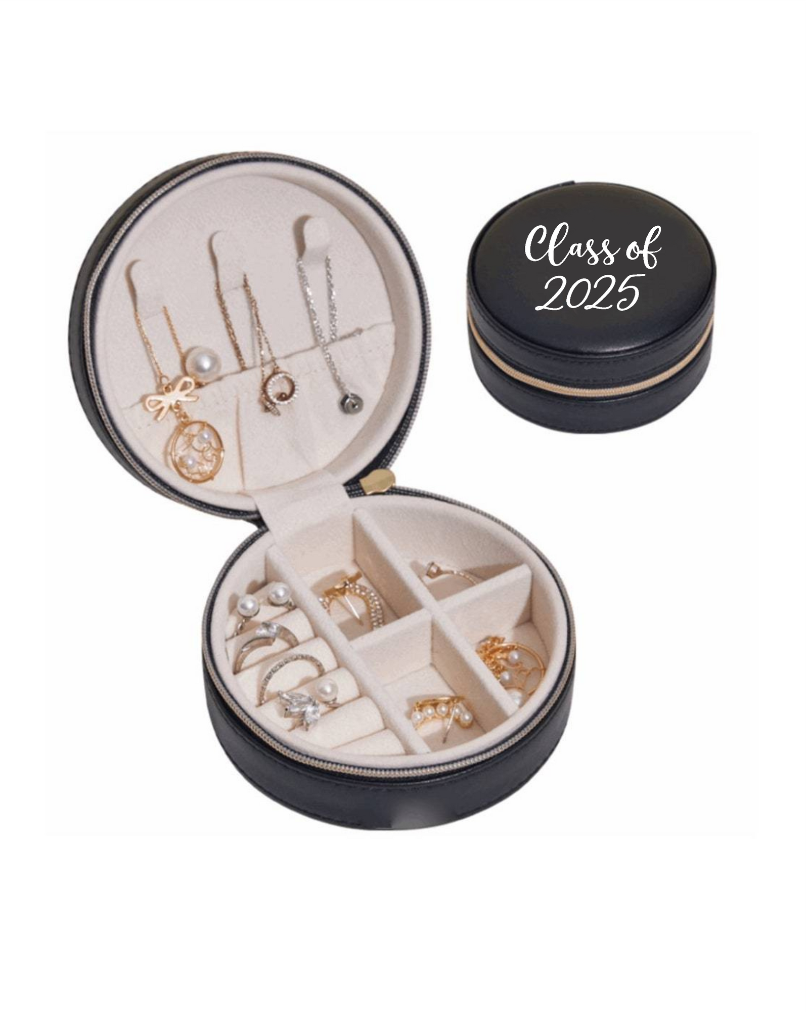 Class of 2025 Travel Jewelry Box – Graduation Gift Keepsake
