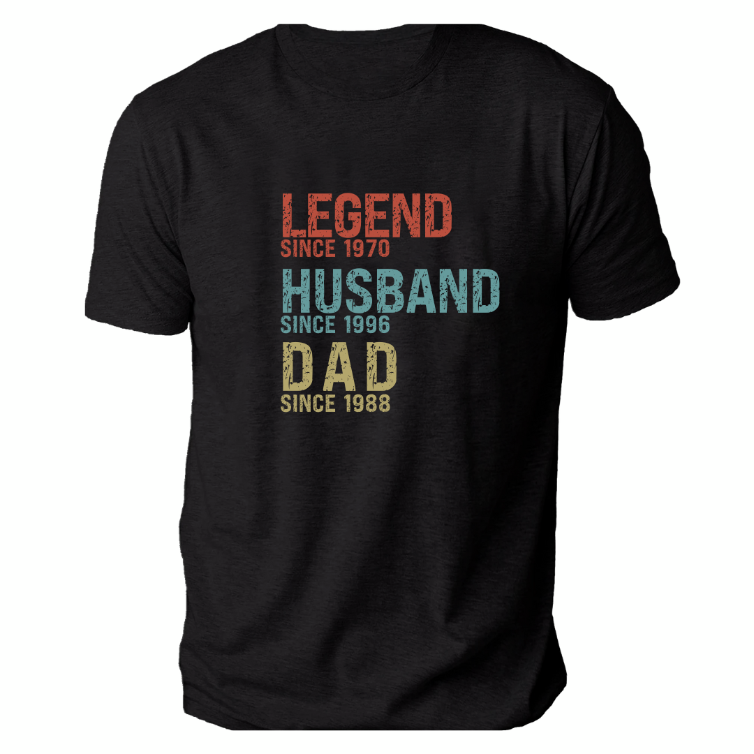 Legend, Husband, Father (Grandpa) Shirt