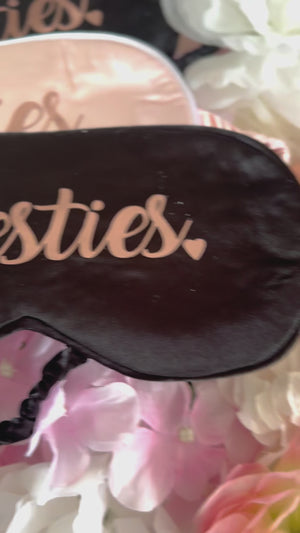 BESTIES sleep mask satin