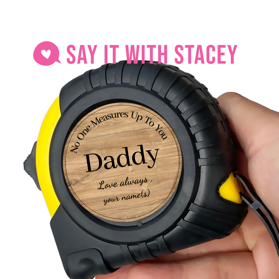 No One Measures Up To You Daddy [Personalized] Tape Measure