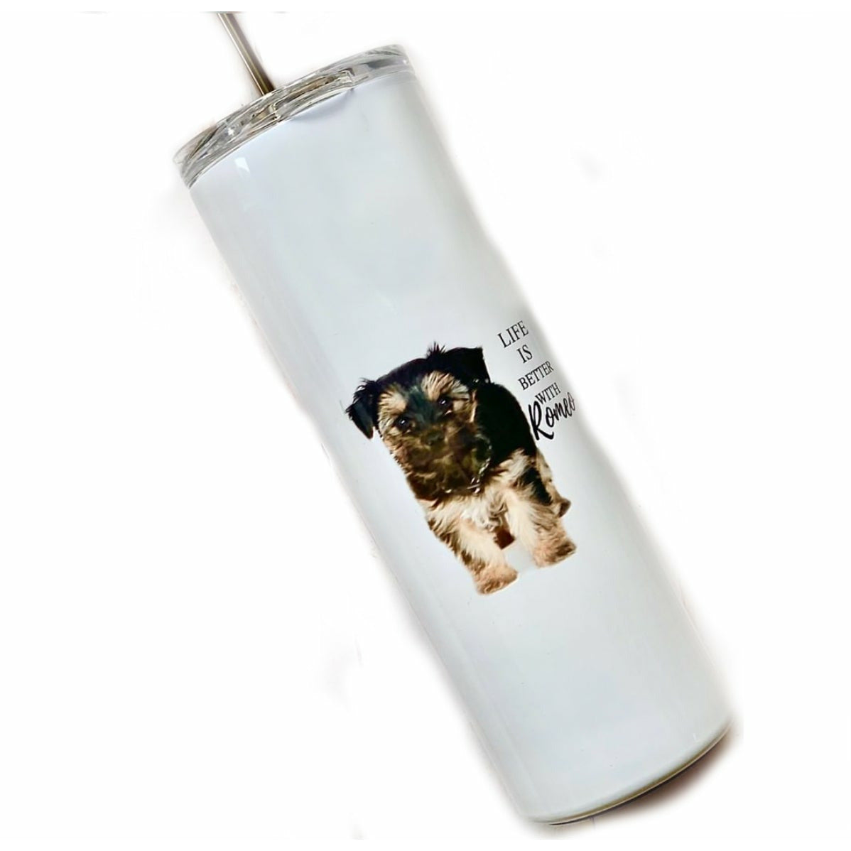 Tumbler: 20oz  **Design your own** this can take text or photos