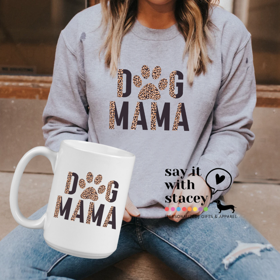 Dog Mama Sweater + Mug